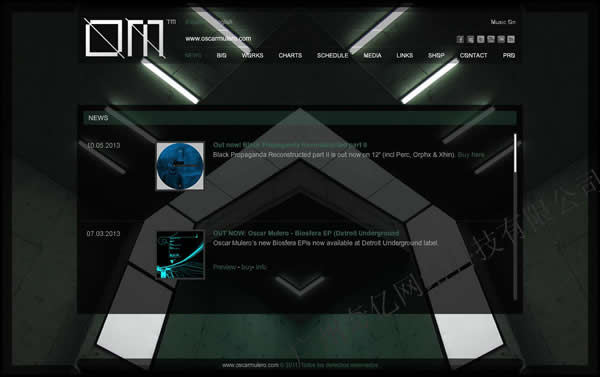 音樂網(wǎng)站案例-奇億www.studstu.com