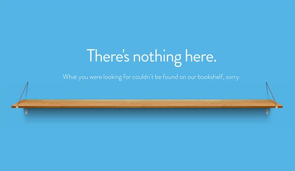 網(wǎng)站建設(shè)之創(chuàng)意的404頁面設(shè)計(jì)賞析