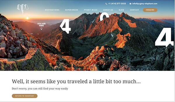 網(wǎng)站建設(shè)之創(chuàng)意的404頁面設(shè)計(jì)賞析