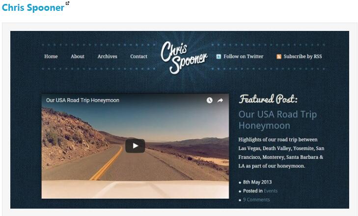 八個不同網(wǎng)站建設(shè)風格的個人網(wǎng)站案例